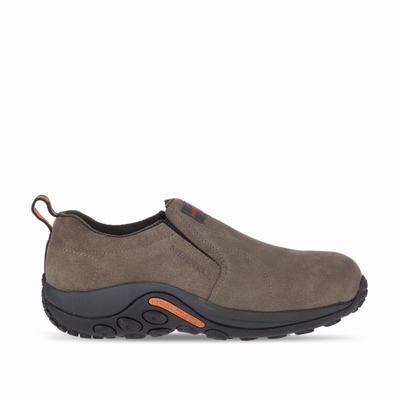 Merrell Jungle Moc Alloy Toe Wide Width Slip On Skor Herr Bruna (SE410523)